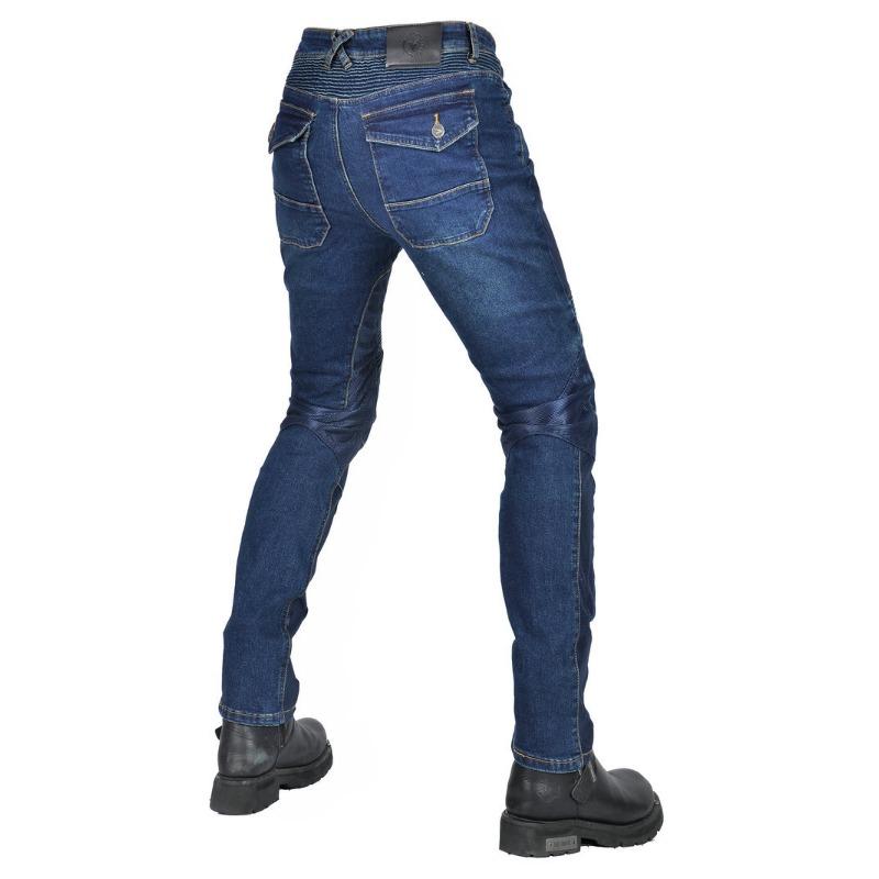 New Product Motorcycle Jeans Men's Summer Mesh Breathable Outdoor Locomotive Elastic Anti-drop Riding Pants