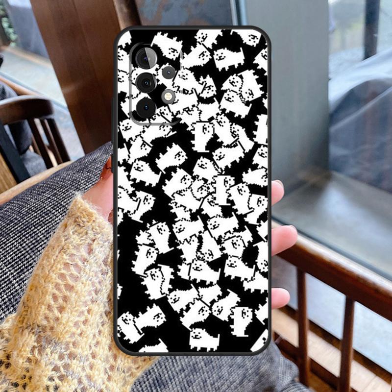 Undertale Annoying Dog Case For Samsung Galaxy A55 A35 A15 A56 A36 A26 A16 A06 A54 A34 A14 A13 A53 A12 A22 A32 A52