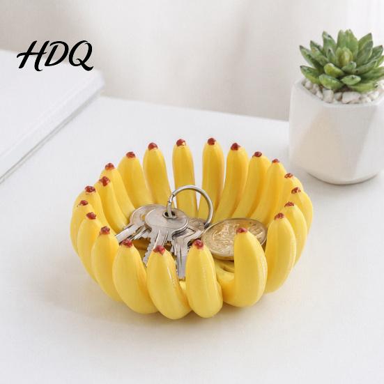 Ciotola Frutta Spaziosa Stampa 3D Ciotola Banana Vassoio Porta Frutta Grande Capacità Decorativo