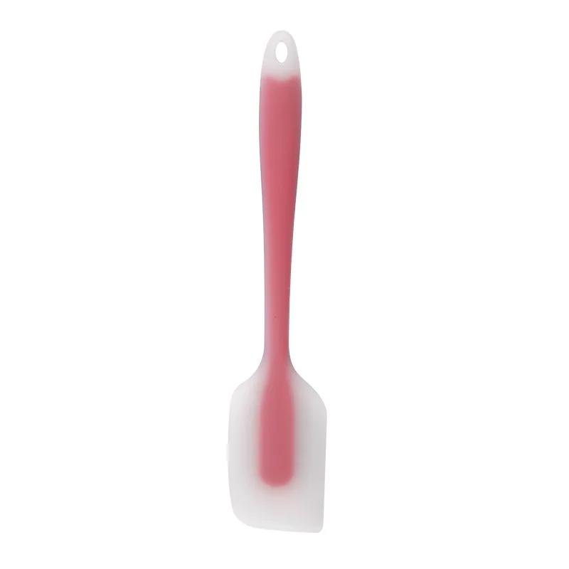 Translucent Silicone Cake Scraper Non-Stick Cake Cream Spatula Kitchen Cooking Pastry Scraper Mold Brush Tool Baking Accessorie