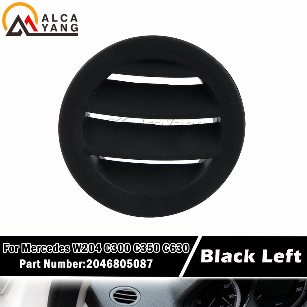 Left Right Air Ac Vent Black for Mercedes Benz W204 C Class C300 C350 C630 2008-2011