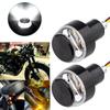 New LED Motorcycle Handlebar End Turn Signal Light Yellow Universal 22mm Indicator Flasher Handle Bar Blinker Side Marker Lamp