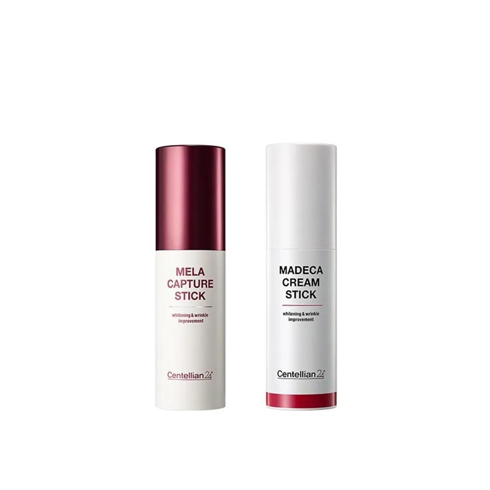 CENTELLIAN24 Madeca Cream Multi Balm Stick + Melacapture Dark Spot Stick