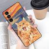 Art E-Edvard Munch Paintings Phone Case For Samsung S 25,24,21,22,23,30,20,Ultra,Plus,Fe,Lite,Note,10,9,5G Black Soft