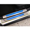 For Hyundai Sonata DN8 10Th     Car Stainless Steel Door Sill Scuff Plate Cover Trim Outside External Threshold