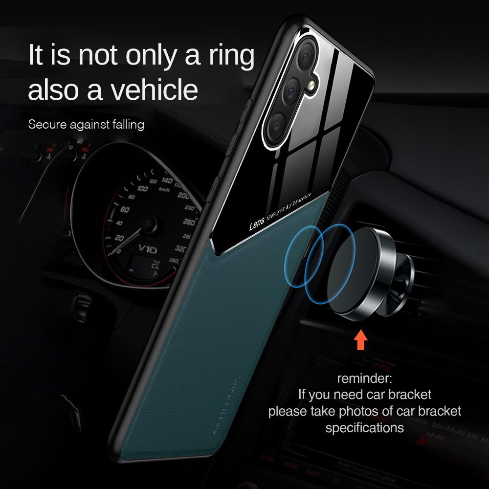 Samung A15 4G Case Leather Magnetic Back Cover For Samsung Galaxy A15 A25 A35 A55 5G A 15 25 35 55  TPU Frame Protect Fundas