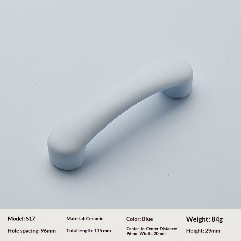 Maniglia per Armadio in Ceramica Carina a Forma di Stella Luna Nuvola Pomello Colorato per Cassetto per Armadio Mobile Decorazione