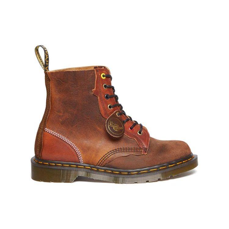 Dr. Martens 1460 Leather Vintage Versatile Comfortable Short Boots Unisex Boots Brown 30608486