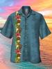 Camisas Hawaianas Transpirables Sueltas con Estampado 3D Modernas Geniales de Moda Tops para Fiesta en la Playa Mangas Cortas Verano para Hombre
