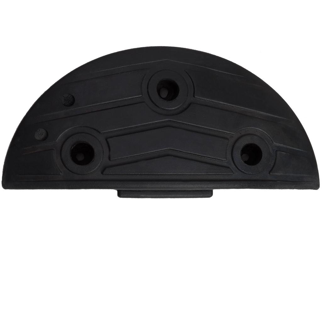 Rubber release ramp, extreme width 180x395x60mm