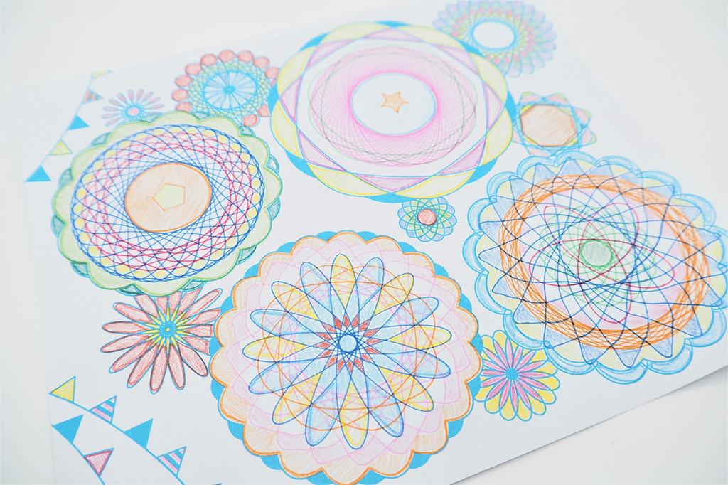 BEVERLY (BEVERLY) Kururigraph Deluxe [Draw Patterns Just by Turning It Around] [Many Examples] Beverly