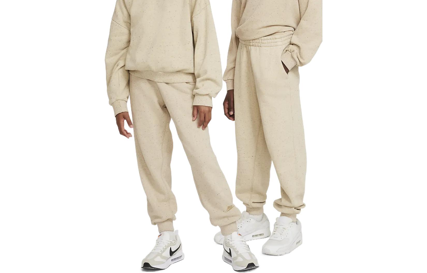 Kids  Nike Knitted Sweatpants Sportswear Icon Fleece Khaki DQ8882-250 M