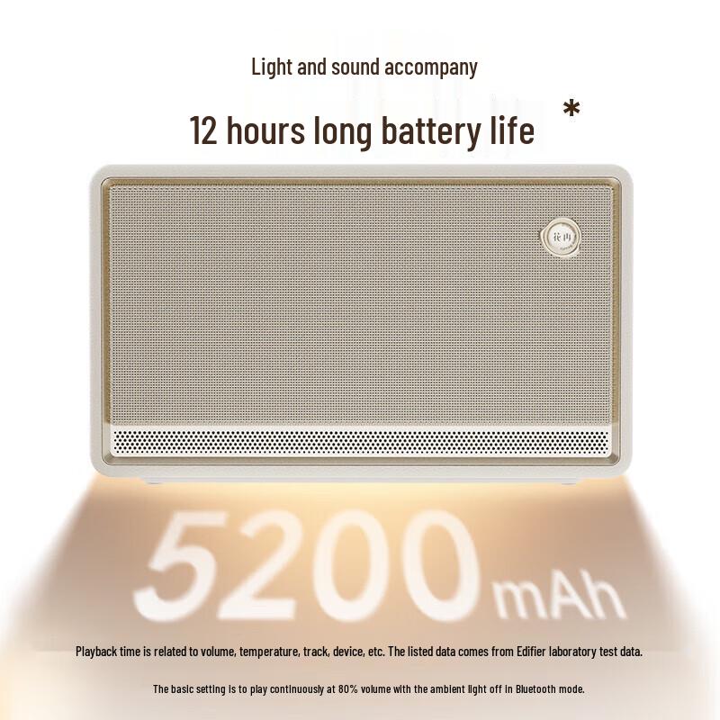 Edifier EVO Soul Retro Portable Bluetooth Speaker CN Plug (adapter Included)