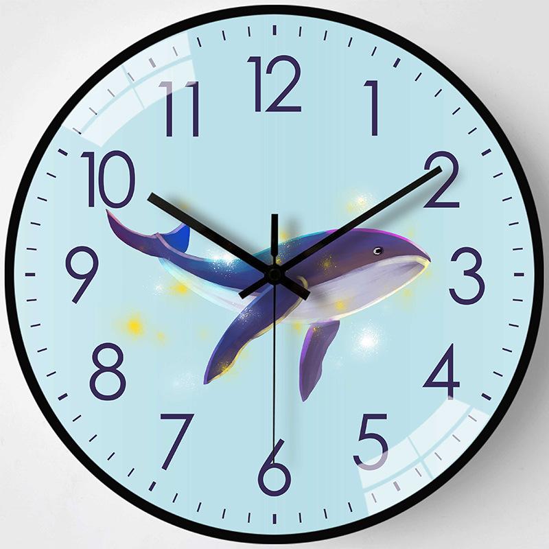 10" Pet Family Wall Clock - Stylish Silent Quartz Design