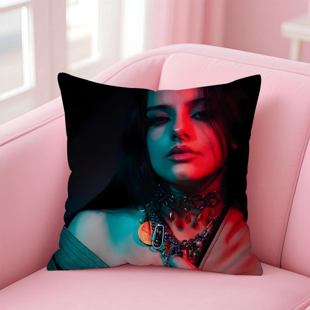 J-Jessie Murphs Singer Cushion Cover Comfortable Reversible Pillow Cover Ideal For Car Sofa Bedroom & Beyond