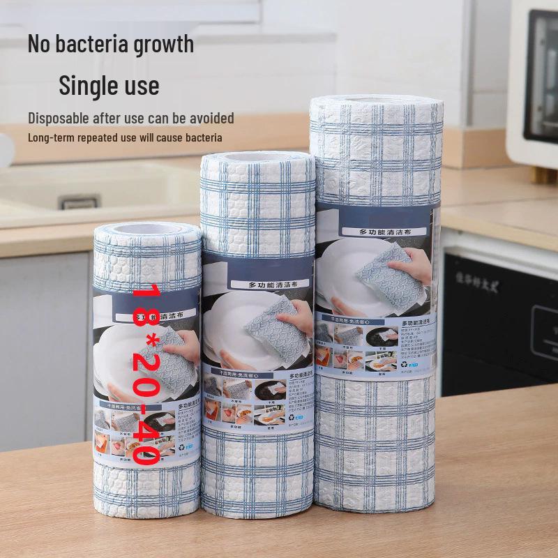 

Безворсовые кухонные тряпки двойного назначения - Не впитывающие, Легко очищаемые, Натурального цвета из древесной целлюлозы.