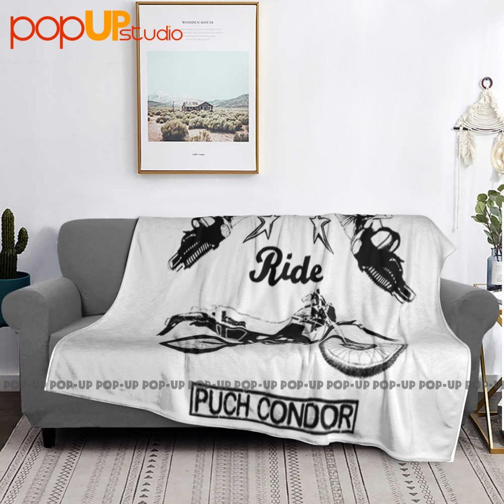 Puch Condor Pinup Motorcycle Bike Classic Cars Ultra-Soft Blanket Quilt Winter Sofa Cover Bed Covers