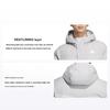 Hooded Long Warm Water-Resistant Duck Down Jacket Unisex Jacket KQ5537