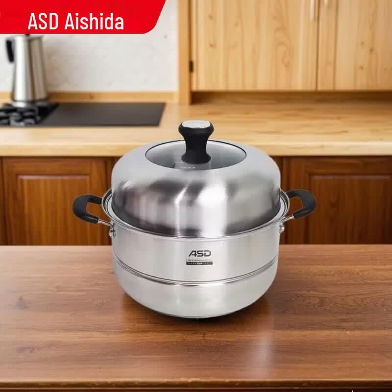 ASD 304 Stainless Steel Steamer Pot