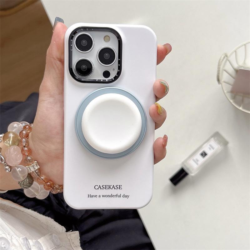 Minimalistischer Magnetständer für iPhone 17/16 Pro Max/15/14 - Japanisches & Koreanisches Design