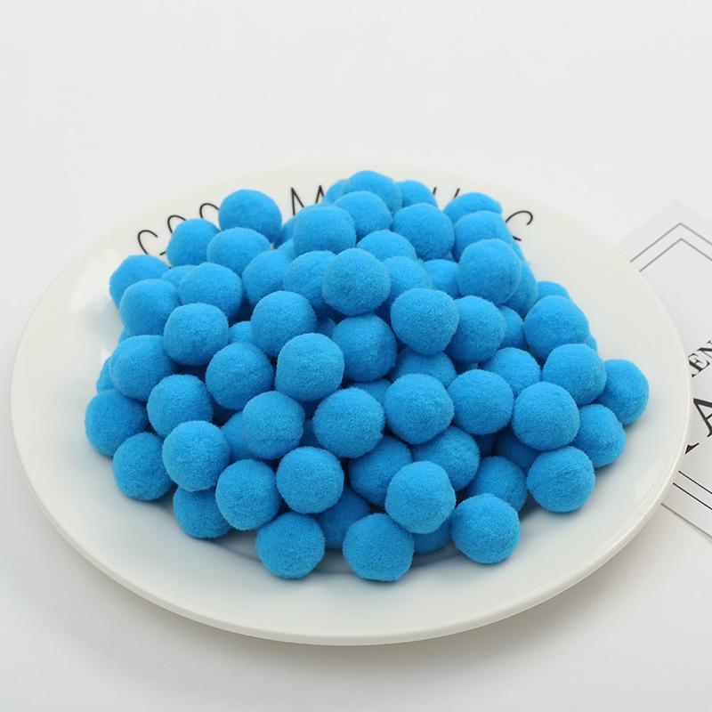 In Stock: High Elasticity Fluffy Polyester Hairball for DIY Handmade Clothing Accessories