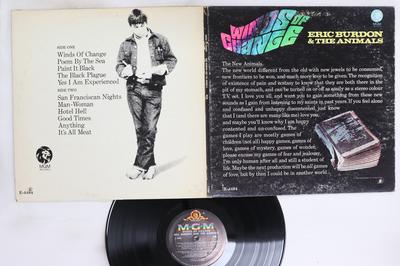 LP Record ERIC BURDON & THE ANIMALS - Winds Of Change SE4484 MGM Records 1967 US Rock Used