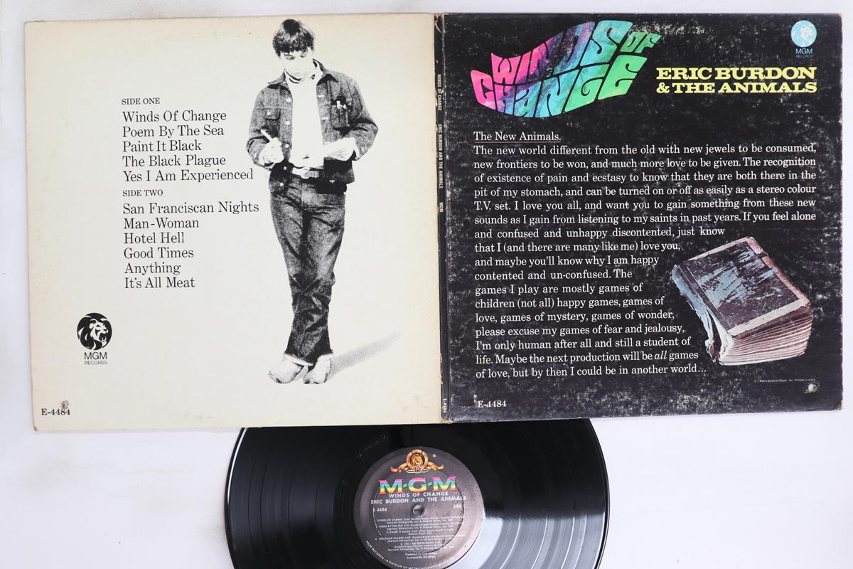 

LP Record ERIC BURDON & THE ANIMALS - Winds Of Change SE4484 MGM Records 1967 US Rock Used
