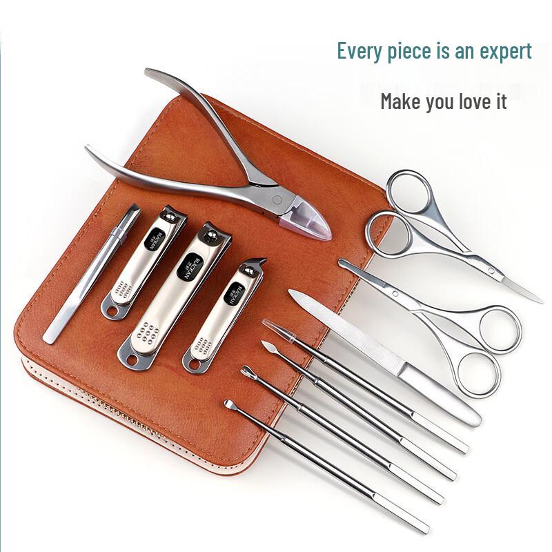 TRNFA Premium Stainless Steel Manicure Kit