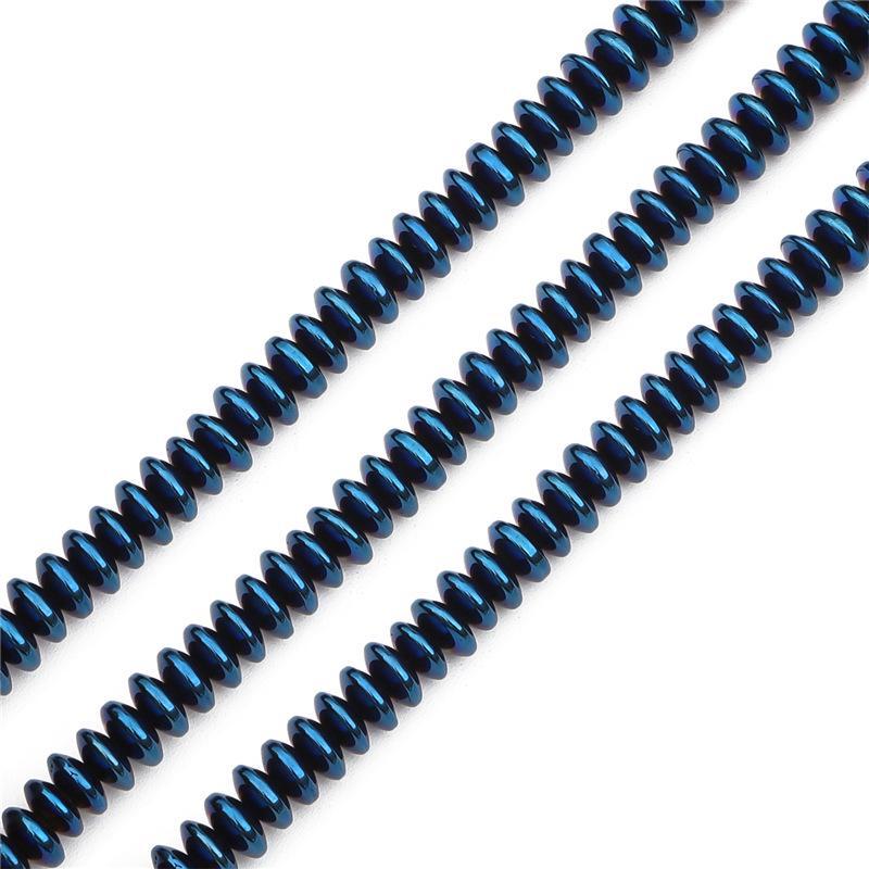 Handmade Nano-Plated Black Bile Round Beads: Electroplated DIY Jewelry Accessories