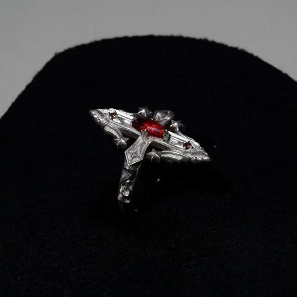 Elegant Finger Rings Party Accessories Star Shape Weddings Rings Alloy Texture Suitable for Fashion Casual Looks