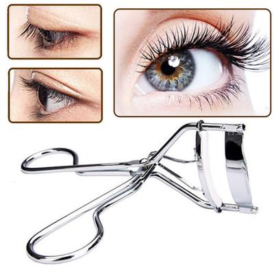 Nuovo argento colore bianco professionale portatile 1 pz donna ciglia bigodino clip con manico ciglia Cu