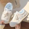 High-value spring board shoes women's 2025 new versatile ins single shoes girls platform white shoes German training shoes