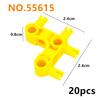 MOC Blocks DO IT YOURSELF Technical Parts Axle Pin Connectors Construction Bricks 32034 3 32014 2853 3713 57515 14720 87082 Learning Toy