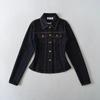 American Retro Slim Fit Denim Shirt Jacket