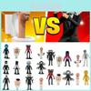 High-quality Pvc Material 2.5-4.5 Inch Toilet Man Vs Surveillance Man Action Figure Model Collectible