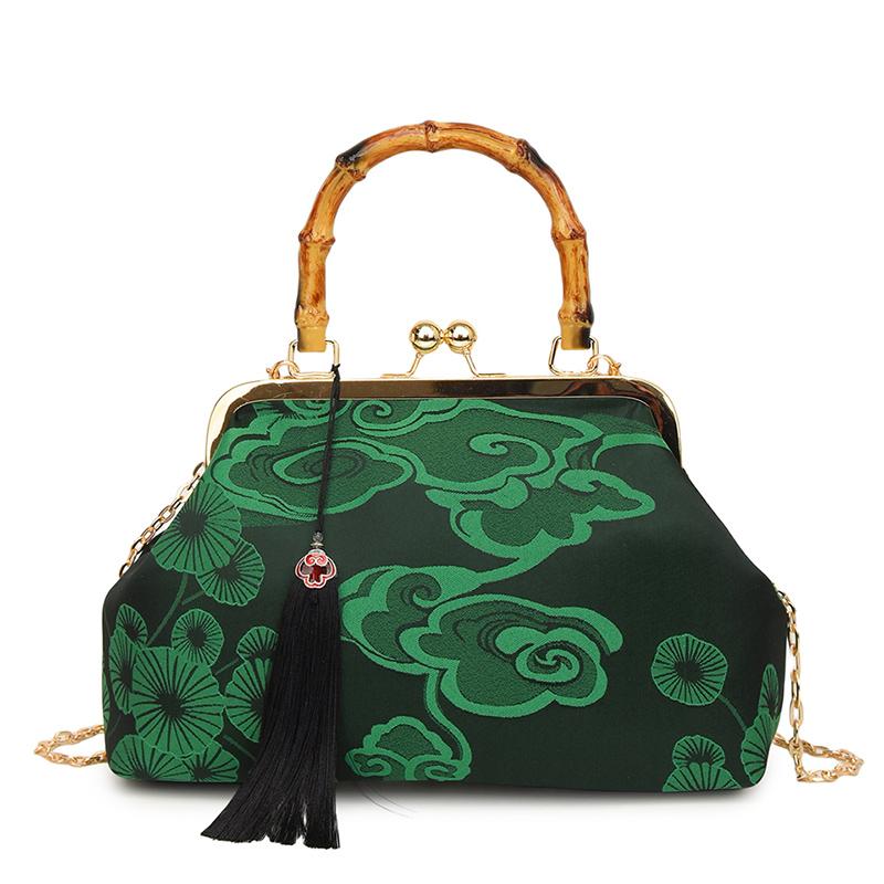 

Ретро деревянная сумка для ужина для женщин, простая официальная красивая сумка через плечо для ежедневного использования