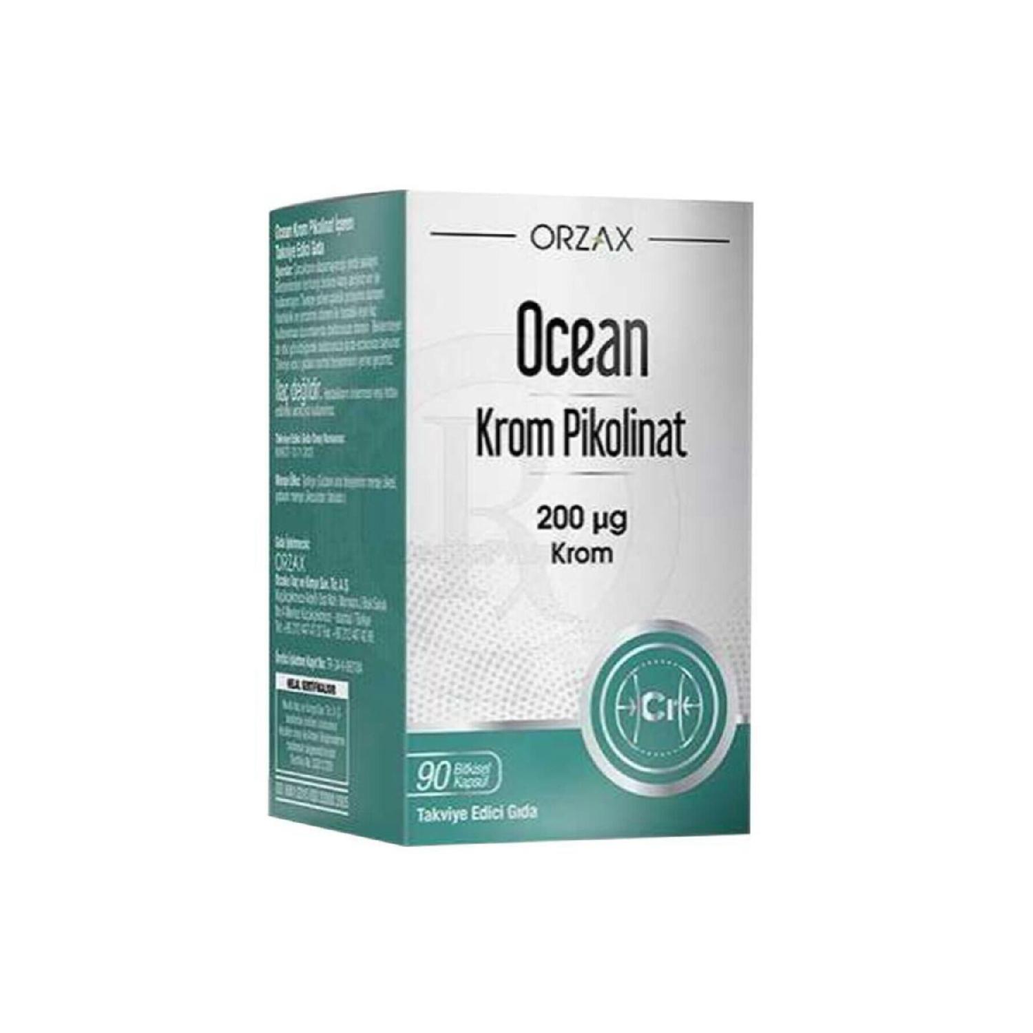 

Ocean Chromium Picolinate 20 Mcg 90 Capsules