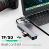 8 In 1 USB C Hub Expander Multiport Adapter Type C Splitter Dock USB 3 Port For Xiaomi Phone Tablet Fast Data Transfer Charging