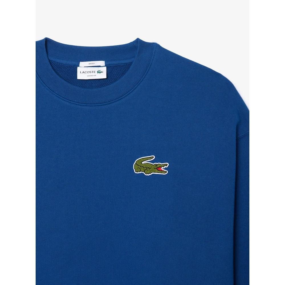 Lacoste Common Boucle Big Croc Crewneck Sweatshirt Sh2741 54n Hbm q2nSh2741 54nHbm