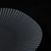 [ware hendey] 24cm Designový talíř, Nerozbitný, Vyrobeno v Japonsku, Prémiová černá, Žáruvzdorný (240 °C), Vhodné do myčky a mikrovlnné trouby, Odolný plast