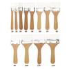 12Pcs/Set White Art Paint Brush Set Barbecue Brush  for Acrylic Oil Paint Varnishes Watercolor