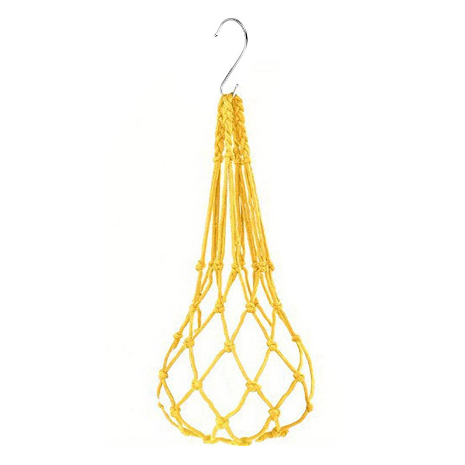 

Подвесная кормушка для кур, сетчатый мешок, держатель для овощей, автоматическая кормушка для кормления птицы, кур, гусей и уток жёлтый