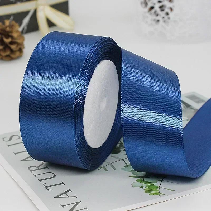1 Volume 22 Meters Silk Satin Ribbons for Crafts Bow Handmade DIY Gift Wrap Party Wedding Decorative 6/10/15/20/25/40/50mm Tape
