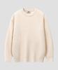 Age O.D. Crew Neck Ribbed Oversized Hazzi Knit [Ivory]