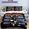 3pcs ACDC3 pattern bedding set duvet cover set includes duvet cover &pillowcases, perfect all season bedroom decoration & gift
