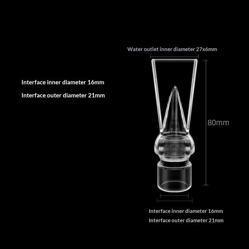 Акриловый аквариум Утиный клюв Регулируемый Насадка Фильтр-насос для аквариума Вращающийся Выход воды Возвратная трубка Соединитель Сантехнический фитинг
