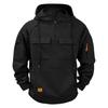 Herren Hoodie mit vielen Taschen - Utility Kapuzenpullover