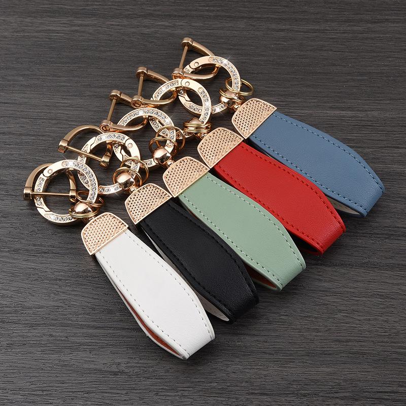 Sleek Car Keychain Pendant for Men & Women - Creative Keyring Waist Hanging Ornament Gift