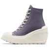 Chuck 70 De Luxe Wmns Платформа на танкетці Високі 'Лавандовий попіл' Жіночі A08282C