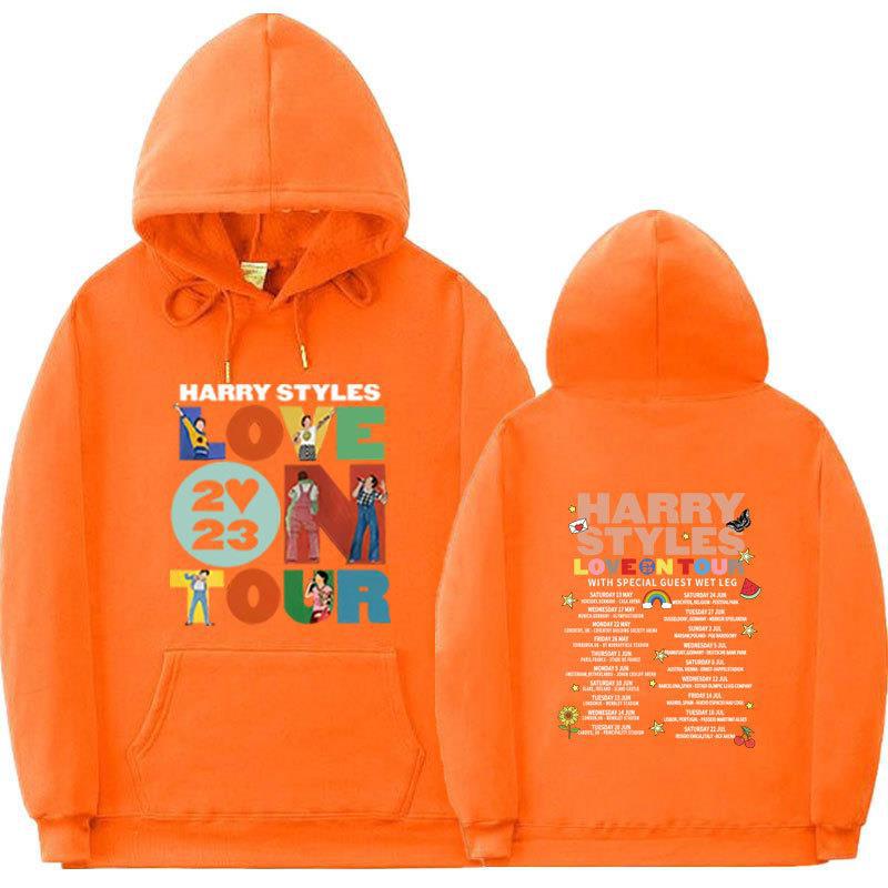Unisex Love On Tour 2023 Letter Print Casual Sports Hoodie